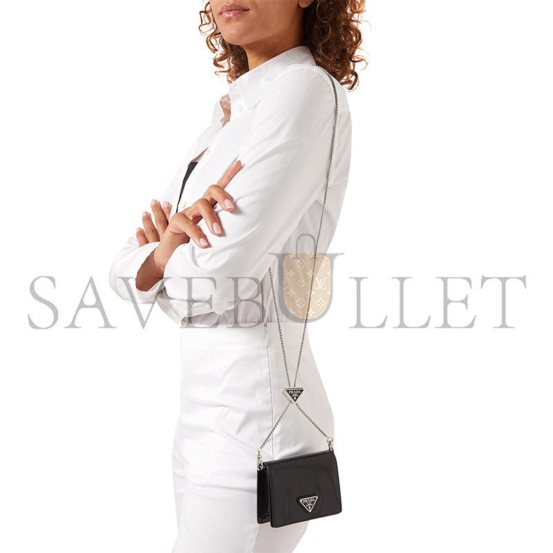 Pra*a saffiano leather mini bag 1mr024 (11.5*8cm)